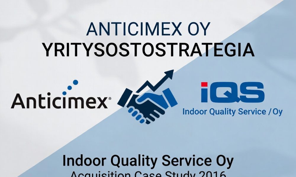 anticimex oy / indoor quality service oy yritysostostrategia