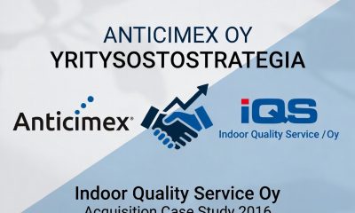 anticimex oy / indoor quality service oy yritysostostrategia